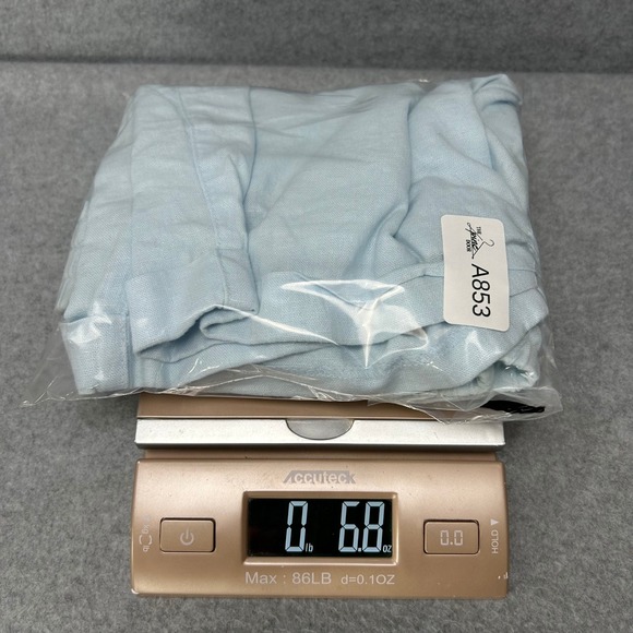 Old Navy Linen Blend Drawstring Shorts Light Blue Mid Rise Womens Sz Medium NWT - Picture 11 of 12